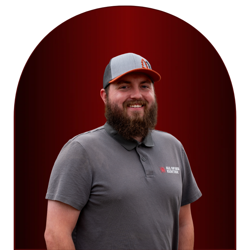 Journeyman electrician performing residential wiring and lighting installations